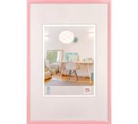 walther design New Lifestyle KV130Q Plastic Picture Frame, 21 x 29.7 cm, DIN A4, Pink
