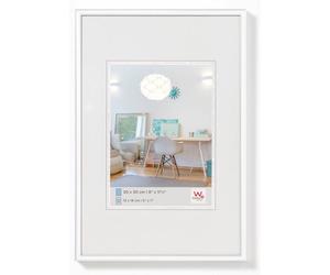 Walther New Lifestyle Photo Frame White 16x12 inch - (Insert 12x8 inch)
