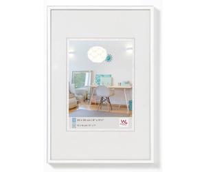 Walther New Lifestyle Photo Frame White 18x12 Inch - (Insert 12x8 Inch)