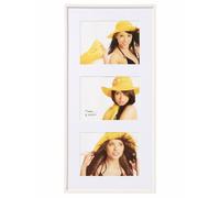 Walther New Lifestyle Photo Frame White 20x10 inch - (Insert for 3x 7x5 inch)