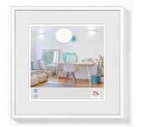 Walther New Lifestyle Photo Frame White 6x6 inch - (Insert 4x4 inch)