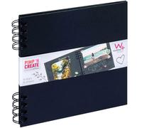 walther Design Photo Album Black 19 x 19 cm PIMP AND CREATE SA-019-B