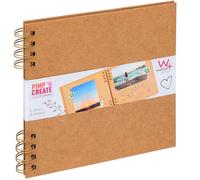 Walther Pimp and Create Scrapbook Photo Album | 30 Pages | Brown