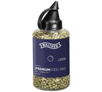 Walther Premium Steel Ammo BBs 4.5 mm .177 0.36g Gold 3000 Bottle Airgun