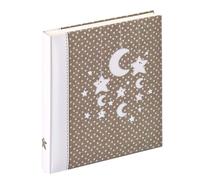 Walther Stars and Moon Traditional Baby Photo Album - 60 Sides