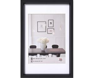 Walther Steel Style Photo Frame Black 8x6 Inch