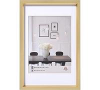 walther Design Picture Frame Gold 30 x 40 cm with PassepArtout, Steel Style Plastic Frame ES040G