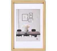 walther Design Picture Frame Gold 30 x 45 cm with PassepArtout, Steel Style Plastic Frame ES045G