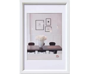 Walther Steel Style Photo Frame White 12x8 Inch