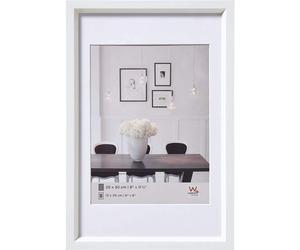 Walther Steel Style Photo Frame White 8x6 Inch
