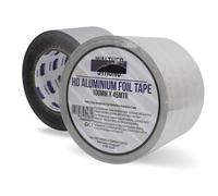 Walther Strong 100mm x 45m Aluminium Foil Tape Insulation Tape For Insulating And Sealing Duct. Easy Tear and Peel Aluminium Tape Heat Resistant Tape. Moisture and Chemical Resistant Tape
