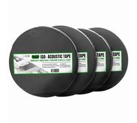 Walther Strong 90MM X 25M Acoustic Joist Tape. Soundproofing Resilient Tape Noise Reduction for Homes, Apartments, Floors, Home Theatres. Noise Reduction Sound Damping Made to BS EN Standard