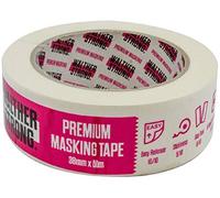 Walther Strong and Co. Ltd 635755 Premium Low Tack Masking Tape - Beige - 38 mm x 50M Roll