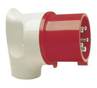 Walther Werke 216 Right Angle Plug 16A 5P 400V Light Grey Housing