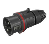 Walther Werke FW211506CC CEE plug 16A 5-pin 230V 400V red durable ...