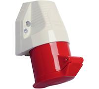 Walther Werke Wall Socket 32A 400V 5-Pin Outdoor Top Cable Entry 130