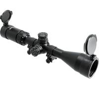 WALTHER ZF 3-9 X 44 RIFLE SCOPE SNIPER STYLE WITH MOUNTS AIRSOFT HUNTING
