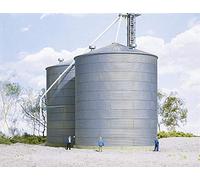Walthers Cornerstone 933-3123 Grain Storage Tanks Model Railway Accessories, Multiple