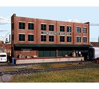 Walthers Cornerstone 933-3173 Series Kit HO Scale Commissary/Freight Transfer, Grey, 6 UK