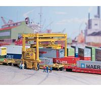 Walthers Cornerstone 933-3222 HO Scale Model Crane Kit Container Crane, Mi-Jack Tl-1000 Container Crane