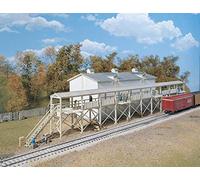 Walthers Cornerstone Series Kit HO Scale Ice House and Icing Platform,grey, 8