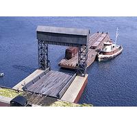 Walthers HO Scale Cornerstone Series® Carfloat Apron 8-1/2 x 8-1/2 x 8-5/8" Height Above Water 21.2 x 21.2 x 21.6cm