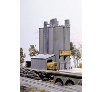 Walthers, Inc. Medusa Cement Company Kit, 5-3/8 x 4-1/2" 13.6 X 11.4cm