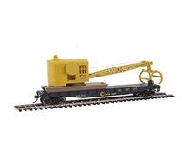 Walthers Trainline 931-1782 Flat Car with Logging Crane Chessie/B&O