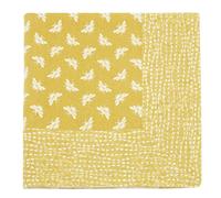 Walton & Co. Bee Washable Tablecloth Yellow 100 x 100cm