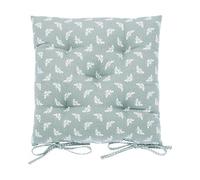 Walton & Co Moss Bee Seat Pad with Ties