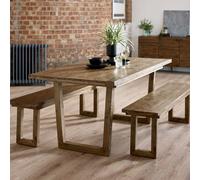 Julian Bowen Woburn Dining Table, Brown