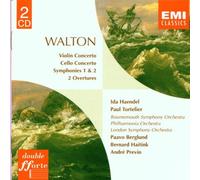 Walton: Symphonies Nos 1 & 2/Cello Concerto/Violin Concerto/Overtures