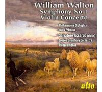 Walton Violin Conc./Sinf.1 - Symphony Orch London Compact Disc