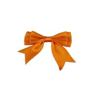 Waltonalice Bows Gift Bows Car Bows Decorative Small Satin Bow Decorative Bows for Wedding Christmas Party Birthday Gift DIY Sewing Hair Accessories Orange Pack of 48