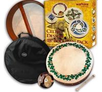 Waltons 18" Shamrock Bodhran Pack