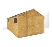 Waltons 18 X 10 Garden Workshop Wooden Shed Shiplap Tongue And Groove Apex