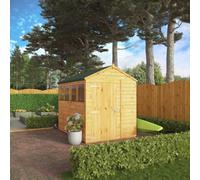 Waltons 8 X 6 Shiplap Apex Glass Glazed Modular Garden Storage Shed