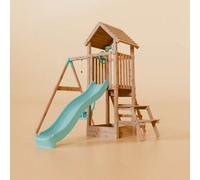 Waltons Climbing Frame With Single Swing & Picnic Table - Ivywood Retreat I