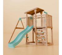 Waltons Extended Climbing Frame With Single Swing - Hawthorne Haven I
