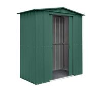6x3 Globel Apex Metal Shed in Green