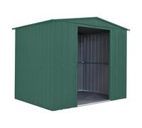 Waltons Globel 8 X 6 Apex Metal Storage Shed Sliding Doors - Green