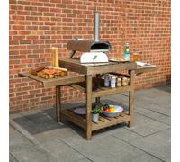 Waltons Pressure Treated Bbq Pizza Oven Outdoor Table