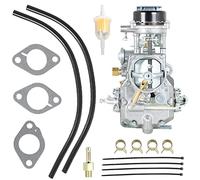 waltyotur Autolite 1100 Carburetor Carb with Gaskets Replacement for 1963-1969 Mustang Fairlane Falcon Comet Mercury 6 Cylinder 170/200 Cid Engines - Automatic Choke