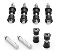 waltyotur Golf Cart Spring Bushing Kit with Screw Nut-Rear Leaf Springs Shackles Bushing Sleeve Replacement for EZGO TXT/Medalist (1994-up) & Club Car DS (1981-up)