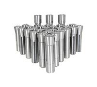 waltyotur R8 Collet Set 1/32-1 Inch Fit for Various R8 Mill Spindle Taper Bore 0.0006 TIR 29 Pack