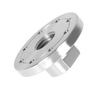 waltyotur Woodworking 3 Inch Lathe Steel Faceplate Chucks, Steel Wood Lathe Face Plate 1”-8TPI Spindle without Screwchuck