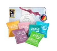 WALTZ 7 Shower Steamers Aromatherapy Set - 6 Shower Bombs with Essential Oils, 6 Scents, Spa Shower Gift Set for Women and Men, Relaxing Shower Fizzers, Made in EU