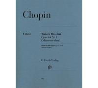 Waltz D flat major [Minute] op. 64/1 piano Chopin G. Henle Verlag Paperback
