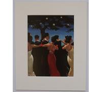 Waltzers by Jack Vettriano Mounted Art Print Picture (10" x 8" - 25cm x 20cm) Unframed