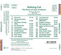 WALTZING CAT: THE MUSIC OF LEROY ANDERSON NEW CD